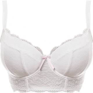 Freya Fancies Underwire Longline Bra - White - D 75 * Kampagne *