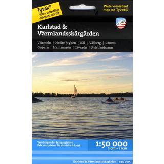 Calazo förlag Karlstad & Värmlandsskärgården 1:50.000 NoColour, OneSize