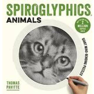 Malebog Spiroglyphics Animals – 20 motiver, 296x296 mm