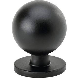 Møbelknop solliden-25 mat sort