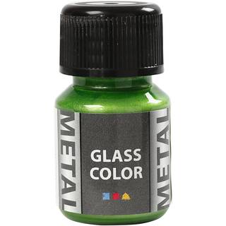 Glass Color Metal Maling - Grøn, 30ml