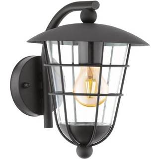EGLO Pulfero Ude Væg Ned Sort - Udendørslampe - 94841