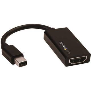 StarTech.com MDP2HD4K60S videokabel adapter 0,148 m Mini DisplayPort HDMI Sort