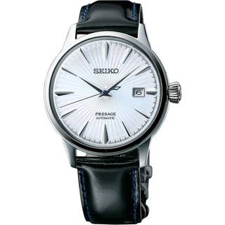 Seiko SRPB43J1 Presage Blå/Læder Ø40.5 mm