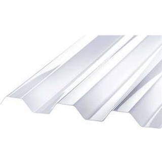 RIAS SUNLUX HI-PVC trapezplade, profil 76/18, opal - 1039 x 4880 mm