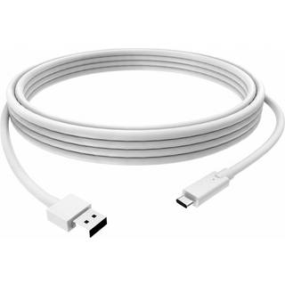 VISION 1m Black USB-C to USB-3.0A Cable