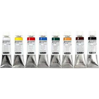 Akademie Acryl Set 8x60ml - Mehrfarbig