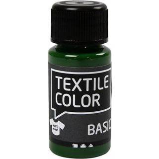 Textile Color Olivengrøn 50ml - Vandbaseret Tekstilmaling