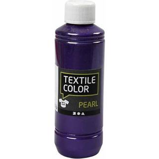 Textile Color Perlemor Violet 250ml - Dækkende Maling
