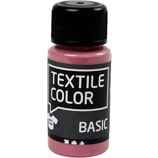Textile Color Mørk Rosa 50ml - Høj Kvalitet Tekstilmaling
