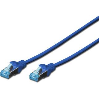 DIGITUS Premium CAT 5e Kabel med afskærmning med folie og kobberfletning (SFTP 5m Patchkabel Sort --> På fjernlager, levevering hos dig 24-07-2026