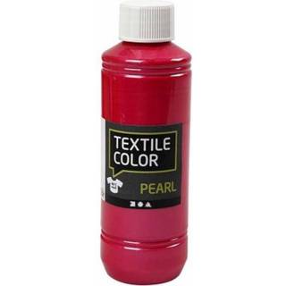 Textile Color Perlemor Pink 250ml - Dækkende Maling