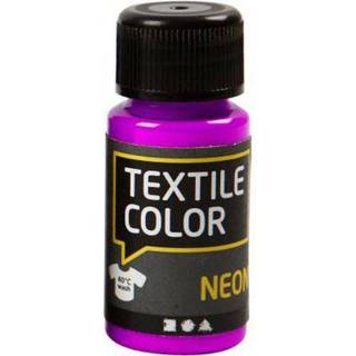 Textile Color Neon Lilla 50ml - Vandbaseret Tekstilmaling