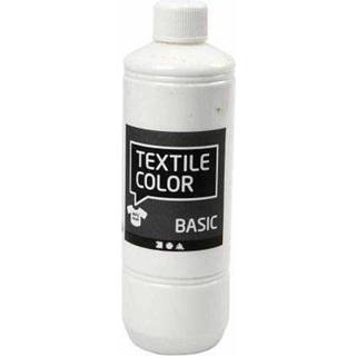 Tekstilmaling | 500 ml | Hvid