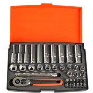BAHCO topnøglesæt mini 1/4 37 dele 4-13mm