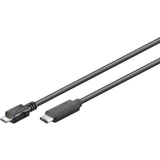 Pro USB-C <-> USB Micro-B - 0.6m - Sort