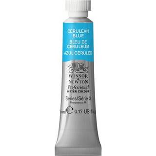 Winsor & Newton Professional Water Color Paint 0.17-Oz Tube Cerulean Blue (Red Shade)
