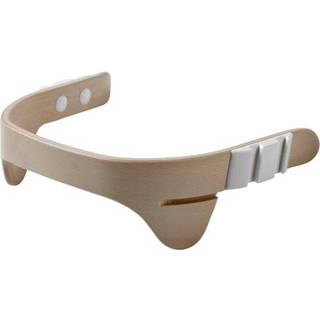 Leander High Chair Safety Bar incl. Belt - Natur, Braun