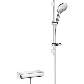 hansgrohe Raindance Select S 150 med termostat og bruserstang 65 cm - krom