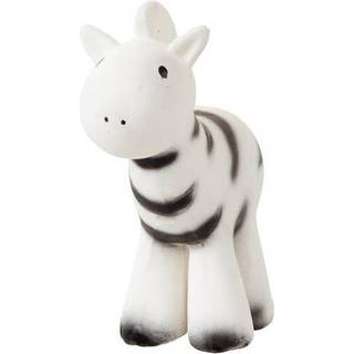 Tikiri Zebra - Helstøbt Biderangle / Gummidyr - Fra 0 år.