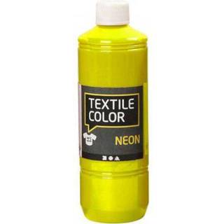 Textile Color Neon Gul 500ml - Vandbaseret Tekstilmaling