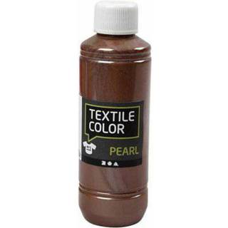 Textile Color Perlemor Brun 250ml - Vandbaseret Maling