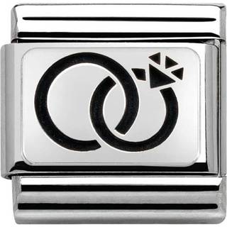 Nomination Silvershine Wedding Rings Charm
