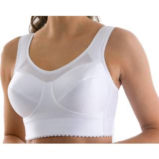 Miss Mary Cotton Simplex Soft Bra - White - G 80