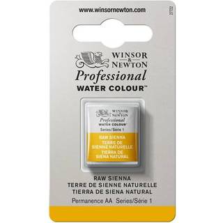Winsor & Newton Professional akvarelfarve half pan Raw Sienna 552