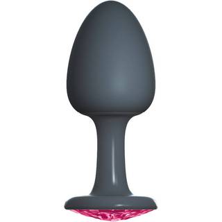 Dorcel Geisha Plug Ruby XL - Analt plug med pink sten (sort)