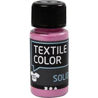 Textile Solid, dækkende, pink, 50ml/ 1 fl.