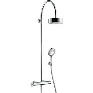 AXOR Citterio Showerpipe med termostat og hovedbruser 180 1jet - krom