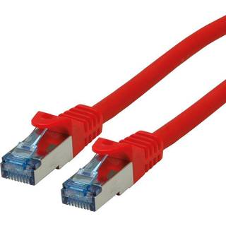 ROLINE S/FTP patchkabel CAT.6a, component level, hvid - LSOH - 10 m.