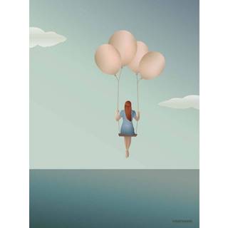 Balloon Dream - Plakat 70x100 cm fra ViSSEVASSE