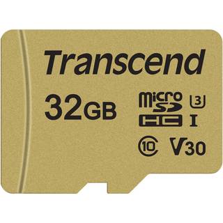 Transcend 500S microSDHC/SDXC - R95/W60 - 32 GB
