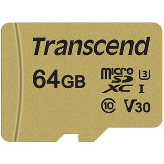 Transcend 500S microSDXC UHS-3 - 64GB