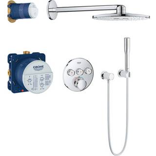Grohe Grohtherm SmartControl 310 brusesæt til indbygning i krom - 2 udtag