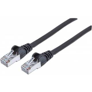 INTELLINET 2m Cat7 S/FTP, 2 m, Cat7, S/FTP (S-STP), RJ-45, RJ-45, Sort