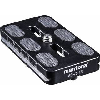 Mantona AS-70-1 Quick release plate 7 cm