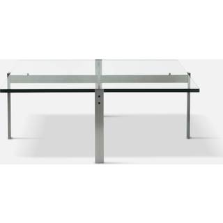 Fritz Hansen - PK65, Granit - Sofaborde - Poul Kjærholm - Grå - Metal/Sten