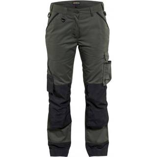Blåkläder Dame Garden Bukser - Army Grøn/Sort - C36
