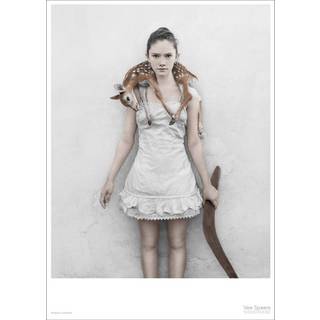 VISSEVASSE plakat - Bulletproof untitled#32 - 50x70 cm