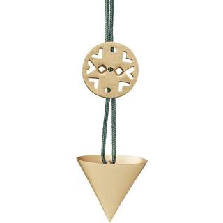 Nordic kræmmerhus ornament, mini - messing