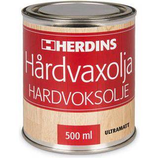 Herdins Hårdvoksolie mat ufarvet, 500 ml