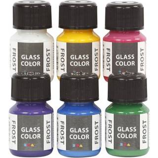 Glass Color Frost - 6x30ml Lak i Ass. Farver