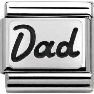 Nomination Silver Dad Charm