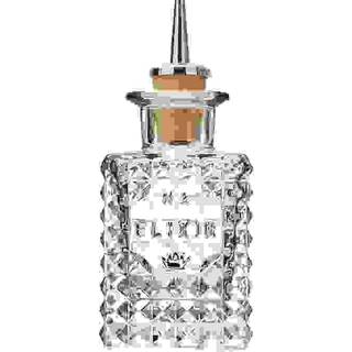 Elixir No. 1 Flaske stål-skænkeprop kvadrat fra Luigi Bormioli - Klar farve - Soda-lime glas