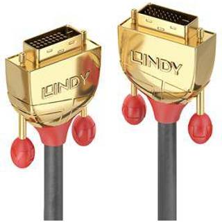 LINDY Gold DVI-D Dual Link Cable, 0.5m