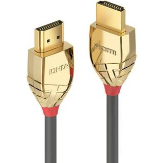 Lindy 2.0 HDR - Gold Line - High Speed HDMI kabel - 1 m