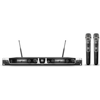 LD Systems Wireless Microphone System with 2 x Condenser Handheld Microphone